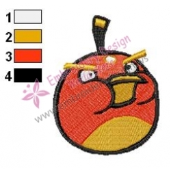 Angry Birds Embroidery Design 016